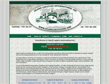 Tablet Screenshot of islandlogisticsinc.com